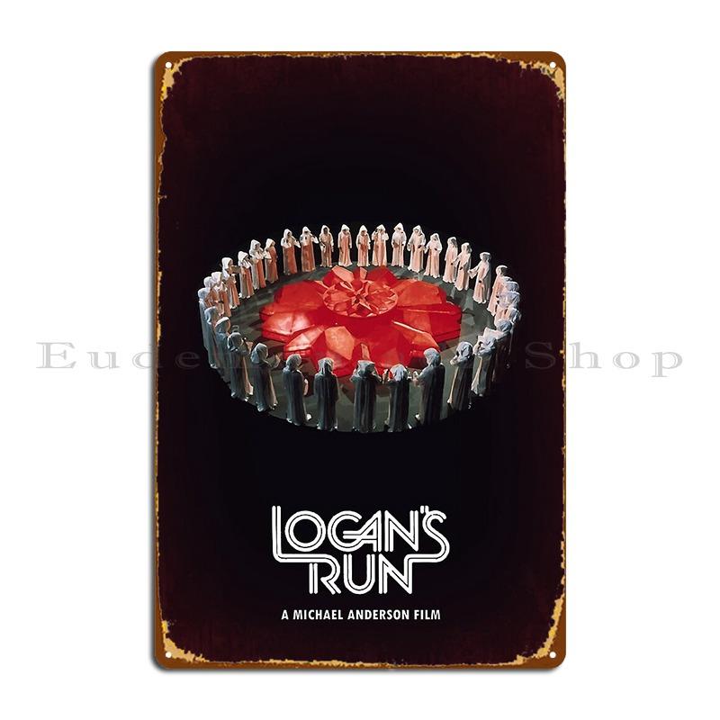 

Logan S Run Metal Sign Pub Designer Painting Personalized Club Tin Sign Poster 20x30cm（7.8x11.8inch）