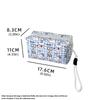 Creative Student Cosmetic Pouch With Cartoon Design Portable Hand Carry Water Resistant Polyester Makeup Organizers For Teens Women Daily Use