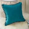 Domowy Styl Boho Welurowa Poszewka na Poduszkę Dekoracja Miękkie Dekoracyjne Poszewki na Poduszki Pokrowce Dekoracja Pokoju Poszewki na Poduszki Sofa Duże 45×45 Cm