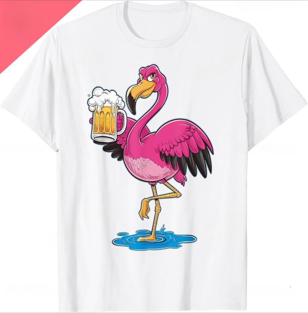 Man I Love Flamingo Funny Flamingo MILF Pink Joke Party TShirt Unisex Summer Streetwear Tops Mens Clothing Camiseta