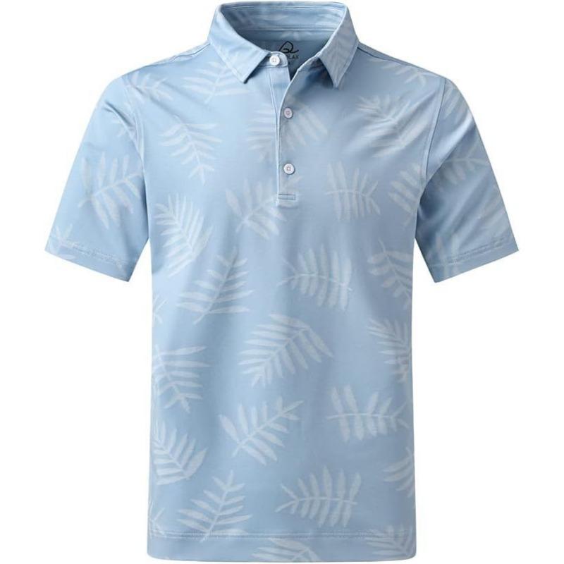 Short Sleeve POLO Shirt Button Solid Color Men's Sweatshirt