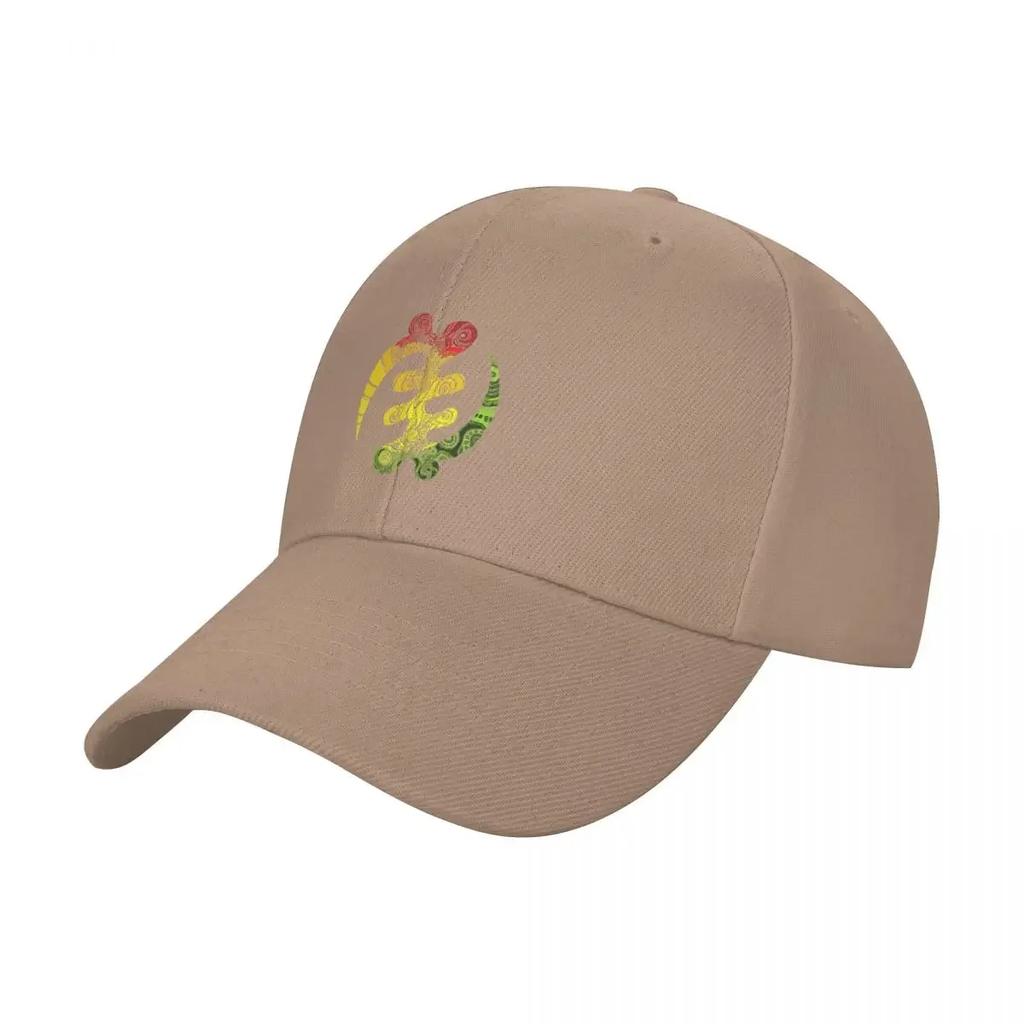 Gye Nyame Symbol Nur Baseballkappe Luxuskappe UV-Schutz Sonnenhut Bommelmütze Mädchen Unisex
