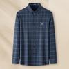 Chemise à Manches Longues en Tricot Chaud à Carreaux pour Homme MONTAGUT