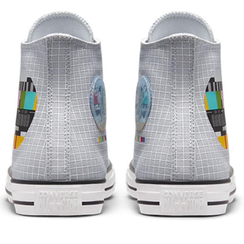 Converse Chuck Taylor All Star Comfortable and Lightweight Abrasion Resistant High Top Espadrilles Unisex Off-White