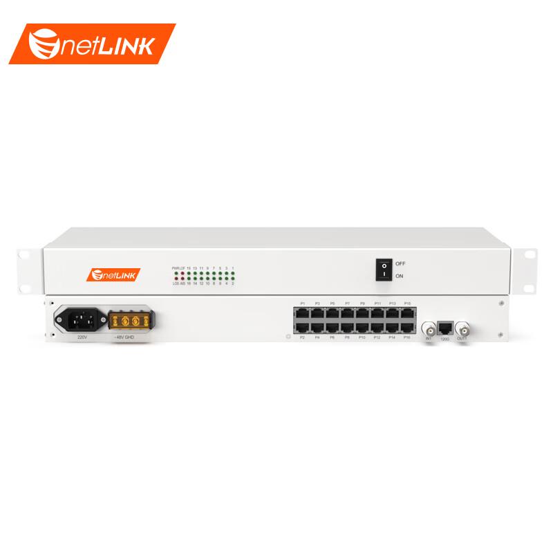netLINK PCM Optical Terminal & Phone Multiplexer