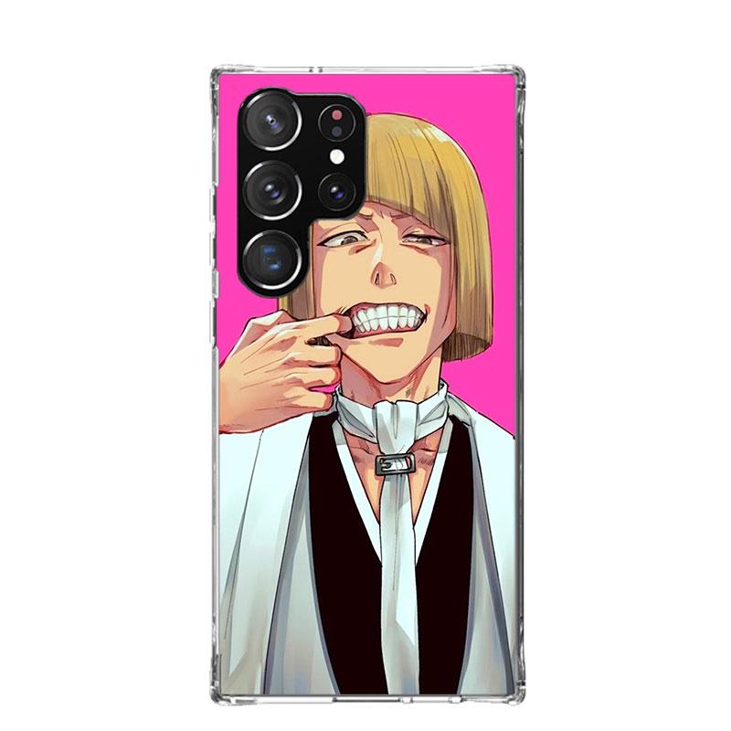 Bleach Shinji Hirako Phone Case For Samsung Galaxy S26 Ultra S23 S24 S25 Edge S20 FE S21 S22 Plus Soft Print Shell Cover Fundas