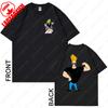 Johnny Bravo Cartoon Character Graphic TShirt Casual Cotton Unisex Women Fun Fashion Tees Brother Friend Couple All Match Gift Tops