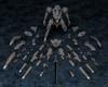 Frame Arms Kagetora Height 190mm scale plastic model approx. 1/100