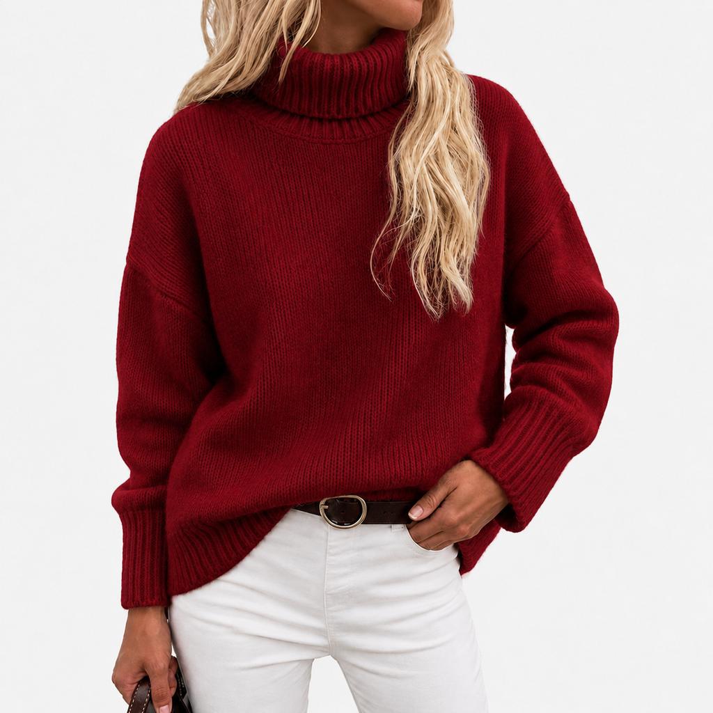 Women's Casual Loose Fit Long Sleeve Zip-Up Hoodie with Collar