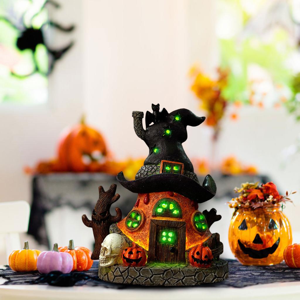 Halloweenský pryskyřičný domeček Domácí ozdoby Festivalové produkty Domácí dekorace Řemesla