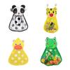 Panda Cartoon Baby Bath Kids Toy Drain Storage Net Bag Mesh Holder Cup Suction