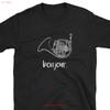 Bonjour Koszulka French Horn Gracz Róg Muzyka Zabawny vintage Wypłukany moda Rozciągliwy Wszechstronny Codzienny streetwear