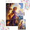 Diamond Painting Kit Rapunzel Tower Wall Decor Handmade Art Gift