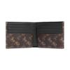 Coach Billfold Wallet Horse And Carriage Double Fold Men Wallet Dark-Brown 4906-A7U