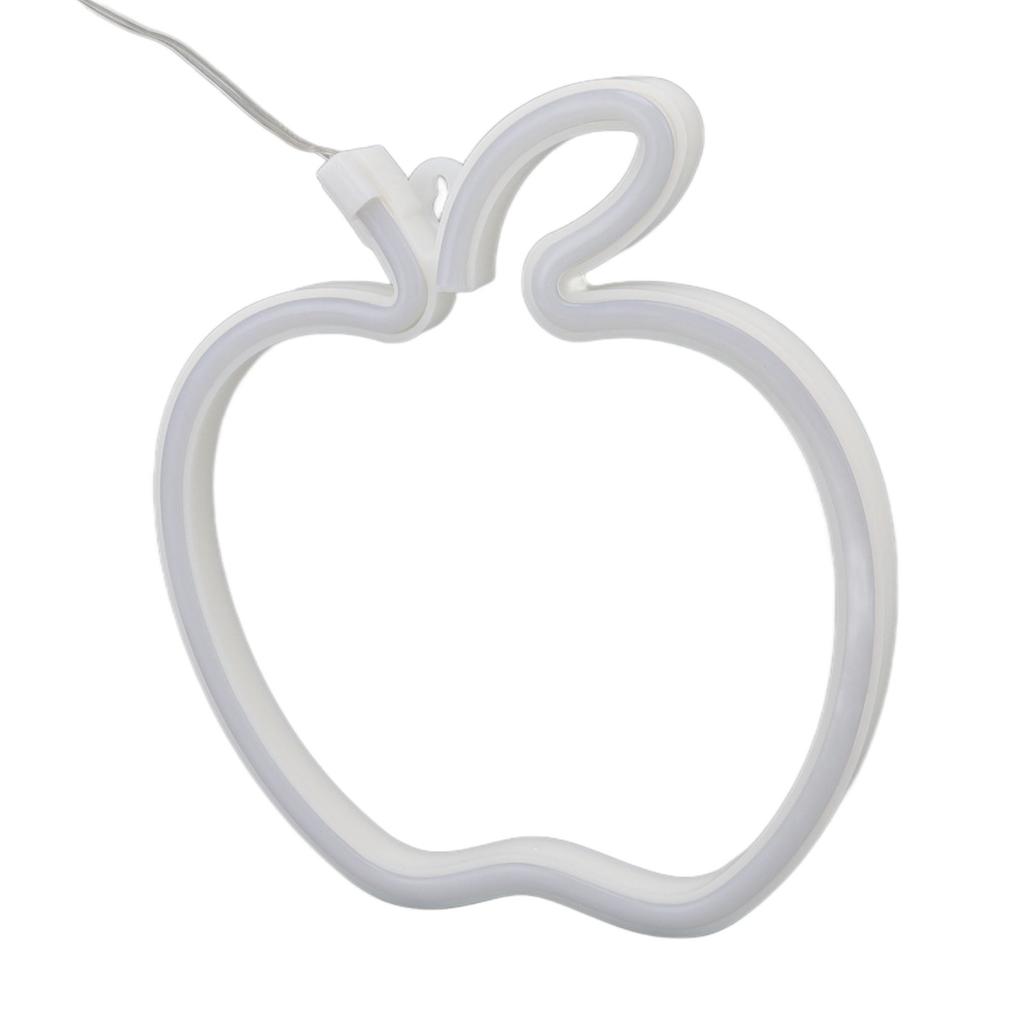 LED Neon Sign Fruit Style USB Battery Powered High Safety Widely Used Red Neon Light for Bedroom