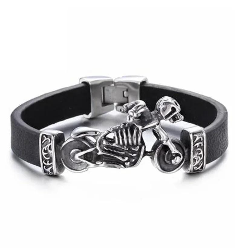 Lion head animal bracelet for men stainless steel braided chain wristband bracelet fashion hip hop jewelry