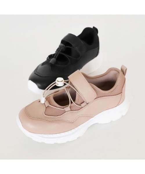 [ELCANTO] Matz Women's Stopper Mary Jane Sneakers 3cm LCWS01M613 [Shipped from Korea] 100% Authentic