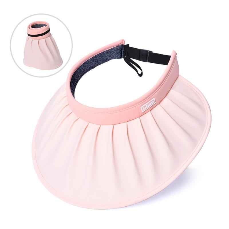 New Summer UV Protection Empty Top Shell Hat UPF50 + Sun Protection Sun Hat Color-changing Big Brim Sun Hat Children