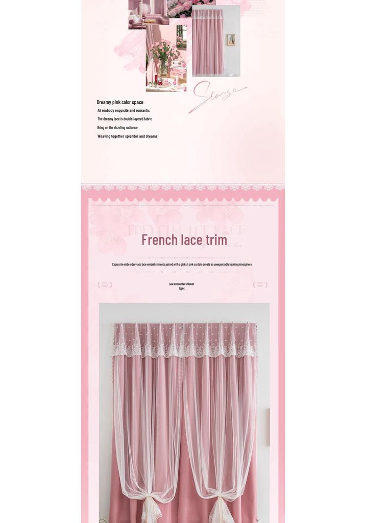 Velcro Gauze Curtain: No-Punch, Full Blackout, Non-Transparent, Sun-Protected, Ideal for Rental Rooms (Blocks 99% Light)