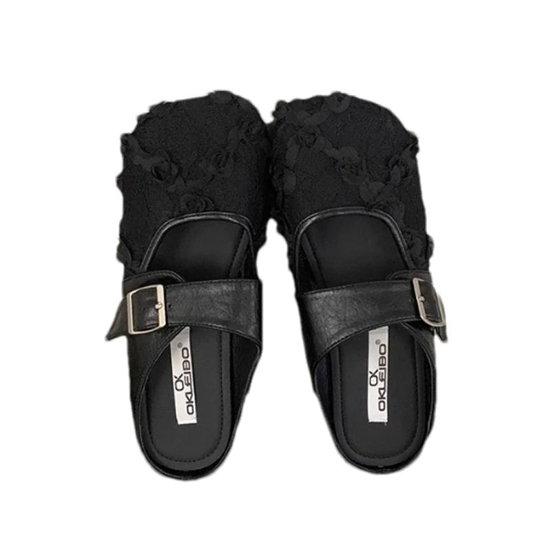 Fashion Summer Mesh Women Slippers 2025 Flats Sandals Casual Mules Shoes New Trend Fad Slingback Shoes Sport Sneaker Mujer Zapatillas