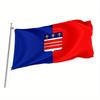 1pc Multi-size Optional Bessier Flag with Metal Buttonhole, Outdoor Fabric Flag, Unique Design Print, Durable Rain, Suitable for Yard, Garden or Home