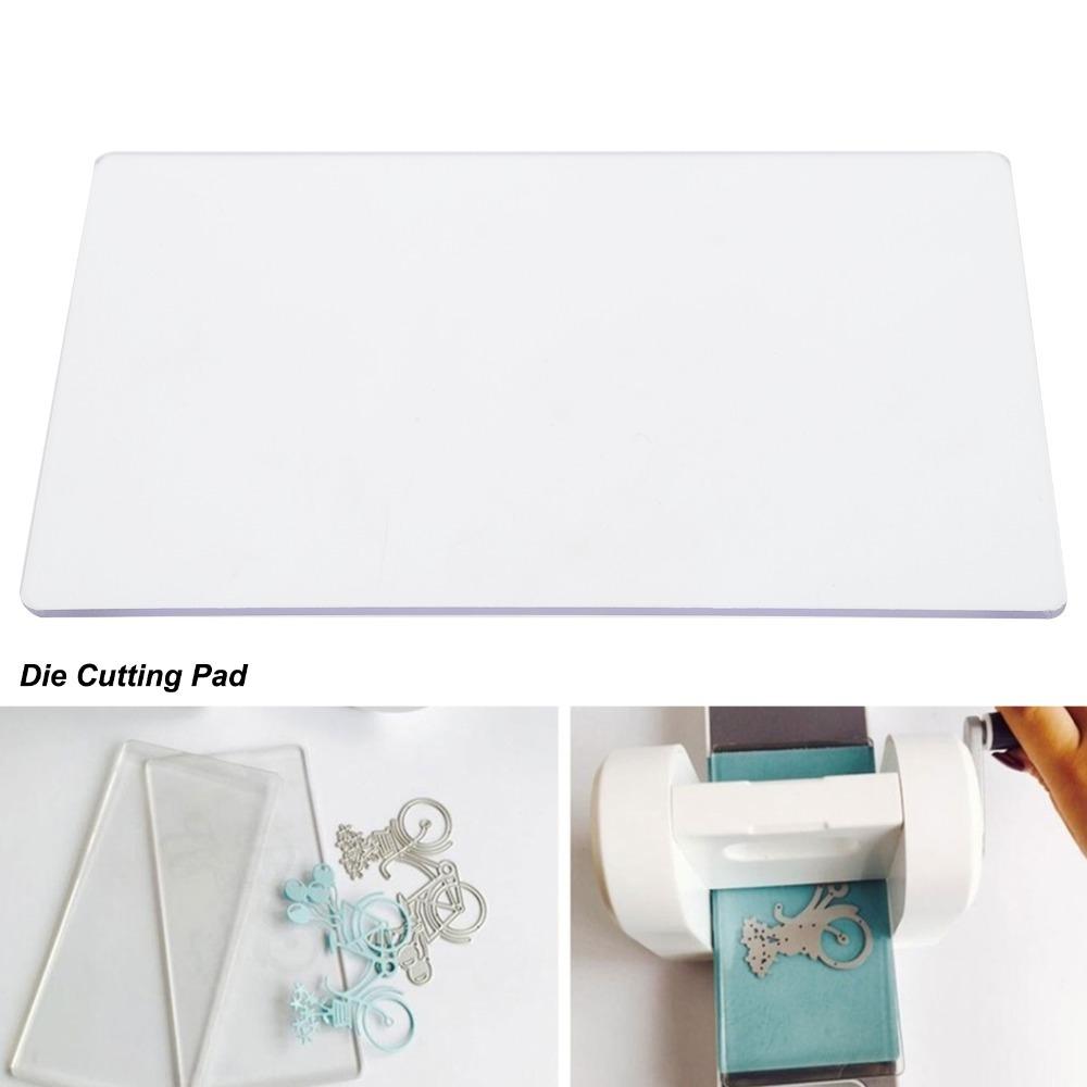 Acrylic Embossing Cutting Pad Transparent Acrylic Cutting Pads Embossing Machine