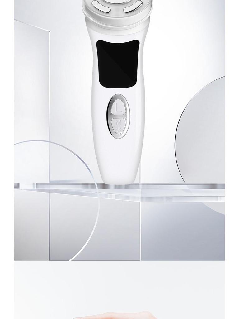 New 4th Gen Ultrasonic HIFU Beauty Device: EMS Microcurrent Firming and Lifting Massager.