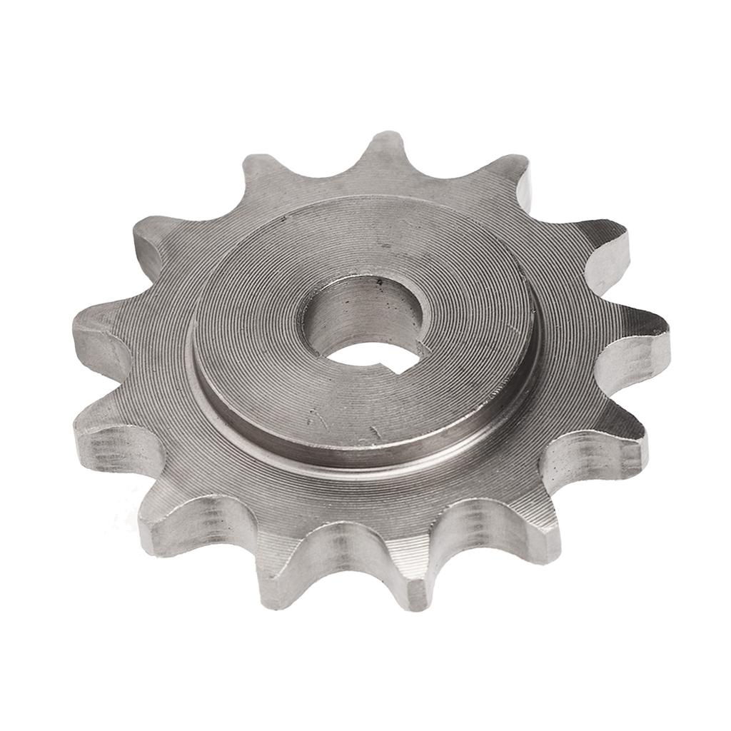428 13T Sprocket Carbon Steel Engine Chain Sprocket for MY1016 MY1018 Geared Motor