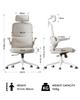 Hbada P1 Chair Office Chair Desk Chair Chair Computer Chair Chair Armrest Compact Work Chair Rocking PC Chair Office Chair 360 Degree Rotation Seat