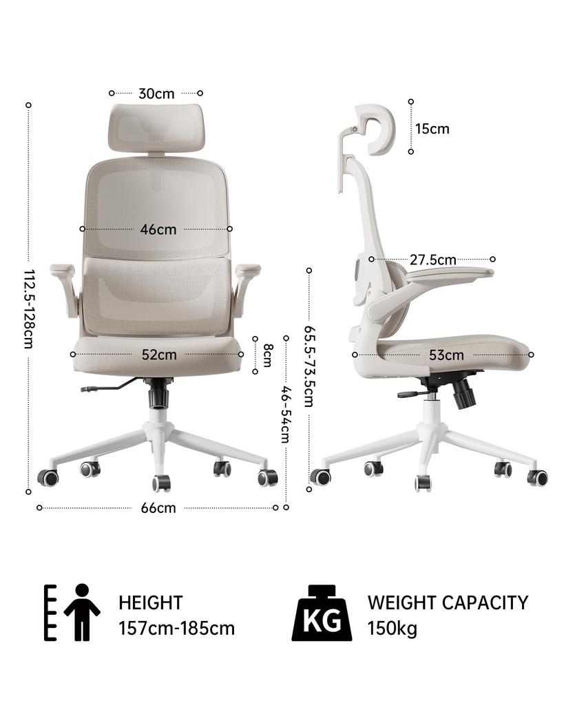 Hbada P1 Chair Office Chair Desk Chair Chair Computer Chair Chair Armrest Compact Work Chair Rocking PC Chair Office Chair 360 Degree Rotation Seat