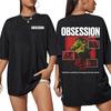 T-shirt Grafiche Horror One Wish Willow Obsession Unisex Unisex Harajuku Vintage High Street T-shirt Top Estivi 100% Cotone T-shirt