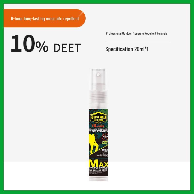 Forest Walk: DEET Floral Mosquito & Insect Repellent Spray for Outdoor Adventures