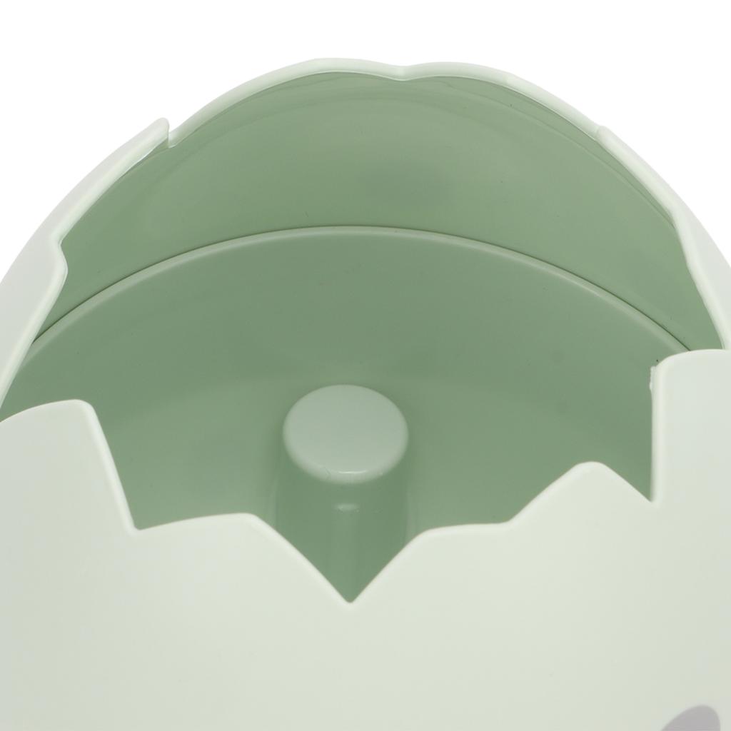 Dinosaurier-Ei-Stifthalter Platzsparendes Öffnungsdesign Abnehmbare Struktur PP Dinosaurier-Ei-Form Aufbewahrungsbox für Zuhause