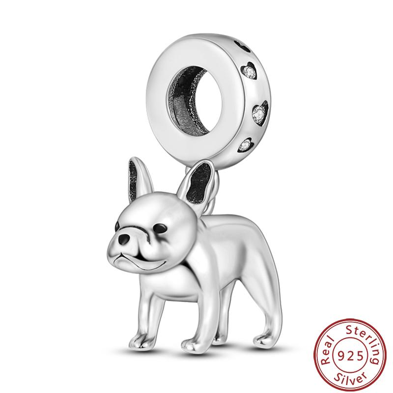 Simple Animal Series Copper Metal Dinosaur Elk Rabbit Trendy Charm Bead Components Bead Components 3mm Do It Yourself High Quality Fine High Quality