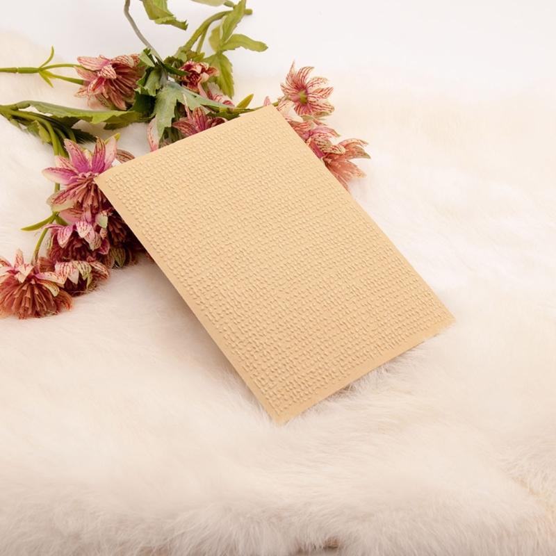 Strukturierte Prägefolder Papierbasteln Dekorative Prägeschablonen Strukturierte Scrapbooking-Vorlagen für Kartenherstellung