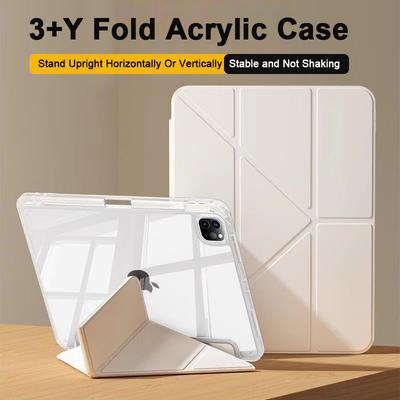 For iPad Air 5th 6th 12th 11th iPad Pro 11 12.9 13 Air 11 M4 10th Gen 10.9 10.2 9th 8th 9.7 Mini 7 6 Smart Case with Pen Holder