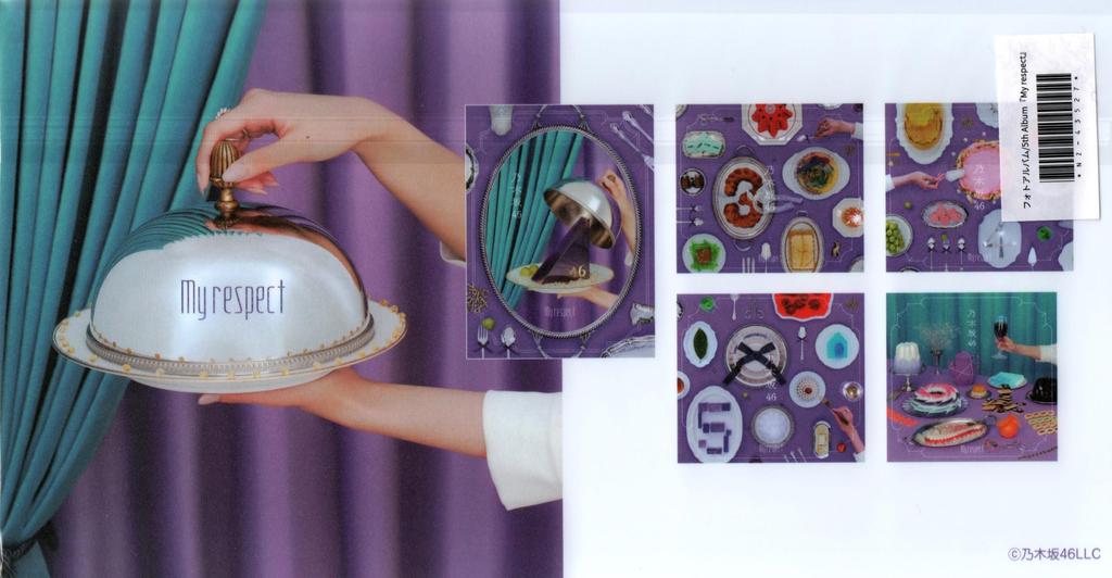 Nogizaka46 Photo Album 5th Album My Respect - Holds 132 L-size photos