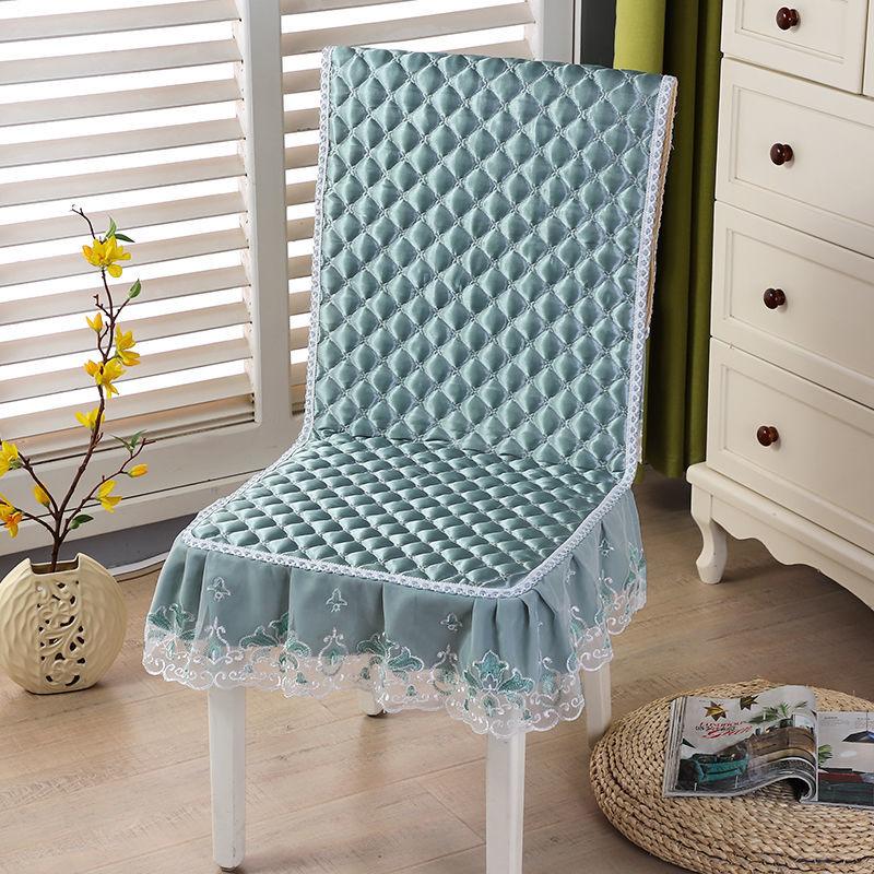 One-piece Dining Table and Chair Cover Dining Chair Cushion Chair Cover Set Household Chair Cushion Rectangular Round Coffee