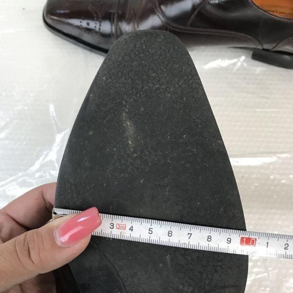 Voice Classico Leather Long Nose Cap-Toe Dress Shoes Men’s 6.5 25.0 Brown(USED)