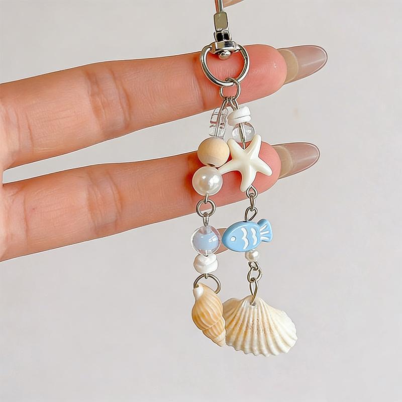 Yogodlns Beach Shell Mini Backpack Hanging Handbag Pendant Bag Pendant Bags Accessories