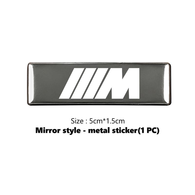 

For BMW Car Styling Aluminum Alloy Badge Sticker Auto Decoration Decals Accessories Performance M E87 E30 E46 E28 F35 G20 E93