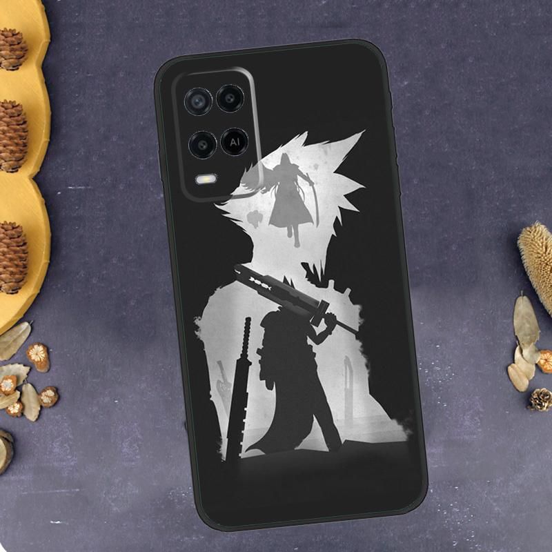 Final Fantasy Phone Case For Oppo A94 A74 A54 A15 A18 A38 A58 A78 A98 A40 A60 A80 A16 A76 A96 A57S A17 A77