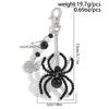 Halloween Spiders Key Jewelry Spiders Bag Charm Spiders Bag Pendant Party Keychain Key Pendant for Keys or Backpacks