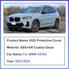 For BMW X3 IX3 G01   2024 HUD Head Up Display Protective Cover Reflective Projection Screen Interior Part Accessories