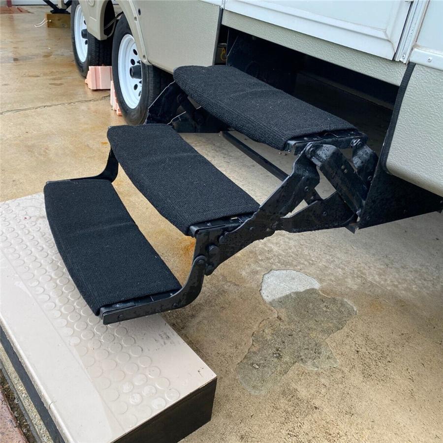 RV Pedal Carpet 3Pcs Smoke Grey FS-2231