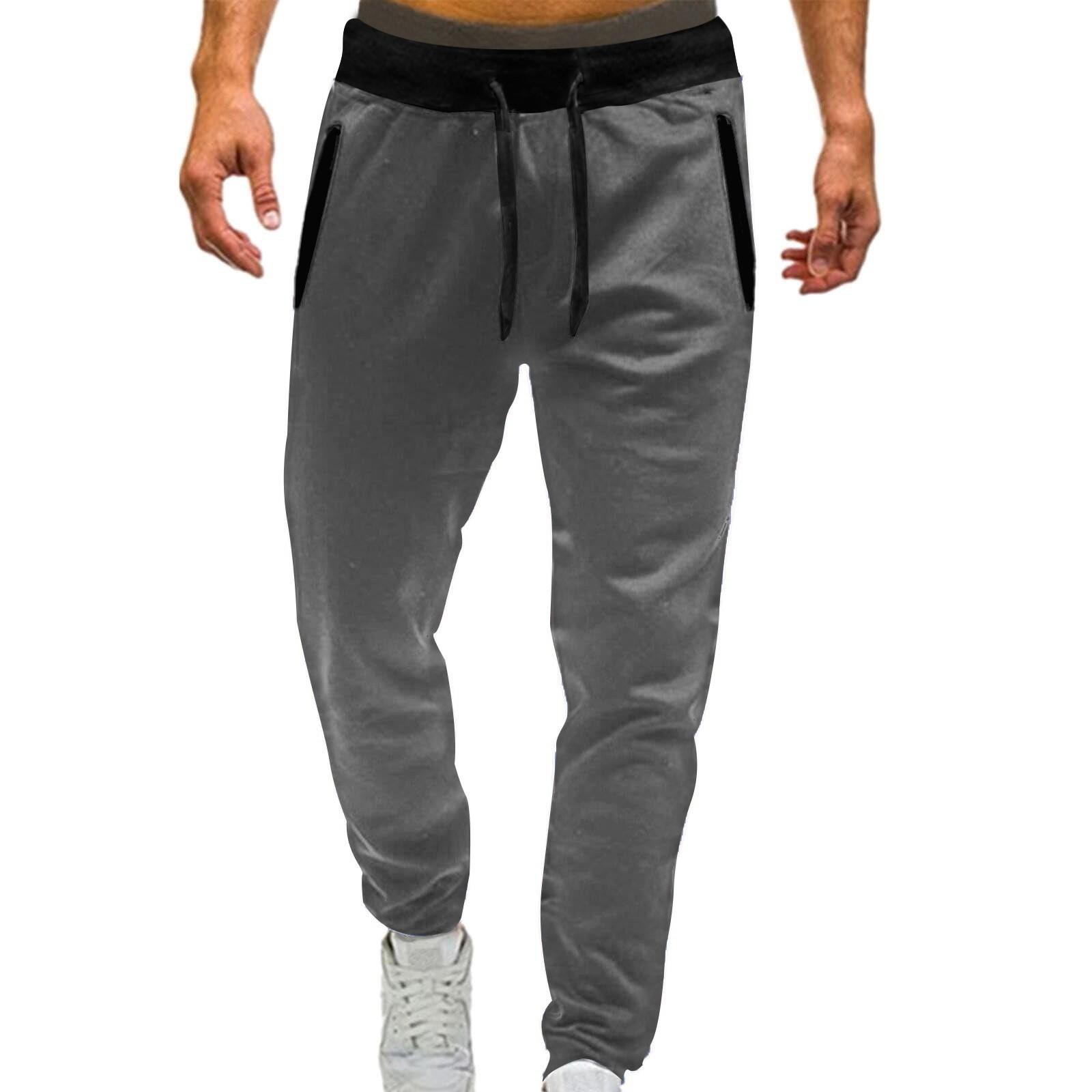 

New Outdoor Pants Four Seasons Casual Men Straight Leg Color Small Legs Long Pants XXXL