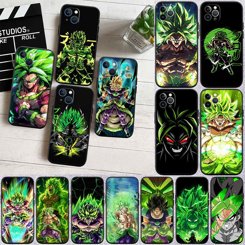 Dragon Ball BROLY Nuova Custodia per Telefono di Alta Gamma per iPhone 16 15 14 13 Pro Max Plus Mini