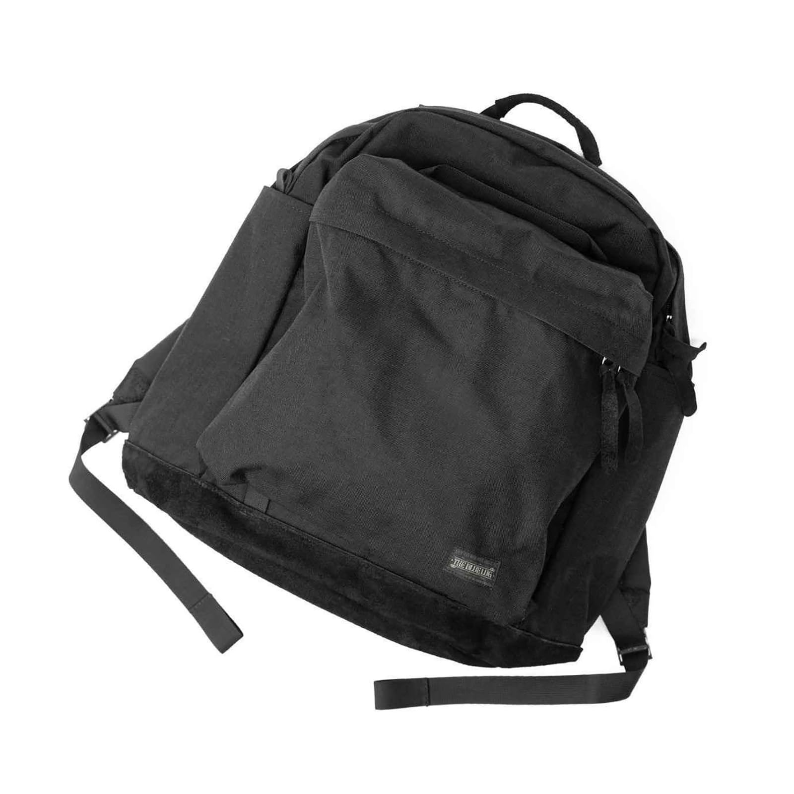 

[BLUE LUG] The Day Pack BlackBlack Suede Daypack, BlackBlack Suede Backpack, Made in Japan
