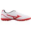Mizuno TF Gummi Gebrochene Stollen Rutschfest Leicht Fußballschuhe Herren Weiß Rot Sneaker P1GD189262