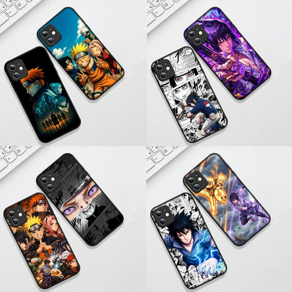 Cover for OPPO A80 A18 A16 A40 A17 A15 A38 A78 A79 A54 A57 A12 A60 5G 4G Casing Phone Case Cartoon konan Narutos Pain Sasuke
